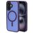 Mobiparts Hardcover iPhone 16 MagSafe Hardcase Backcover - Satin Purple