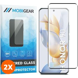 Mobigear Premium Honor 90 Panzerglas Gehärtetes Glas Displayschutz - Hüllenfreundlich (2er Pack)