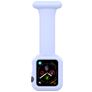 Mobigear Clip Case Krankenschwester Apple Watch Armband Pin-Verschluss - 46/45/44 mm - Lila