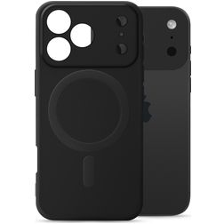 My Style Protective Flex iPhone 17 Pro MagSafe Hülle Flexibles TPU Backcover - Schwarz