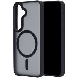 Mobiparts Hardcover Samsung Galaxy S25 MagSafe Hardcase Backcover - Satin Black