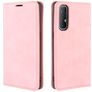 Mobigear Retro Slim OPPO Reno 3 Pro Hülle Klapphülle Geldbörse - Pink