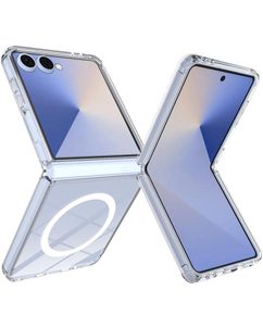 Mobigear Crystal Durchsichtig Samsung Galaxy Z Flip 8 MagSafe Hülle Hardcase Backcover - Transparent