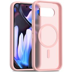Mobigear Shockproof Google Pixel 9a MagSafe Hülle Hardcase Backcover - Pink