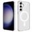 Mobigear Shockproof Durchsichtig Samsung Galaxy S24 FE MagSafe Hülle Hardcase Backcover - Transparent