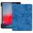 Mobigear Tri-Fold Gel iPad Pro 12.9 Zoll (2018) Hülle TPU,Kunstleder Klapphülle + Stifthalter - Blau