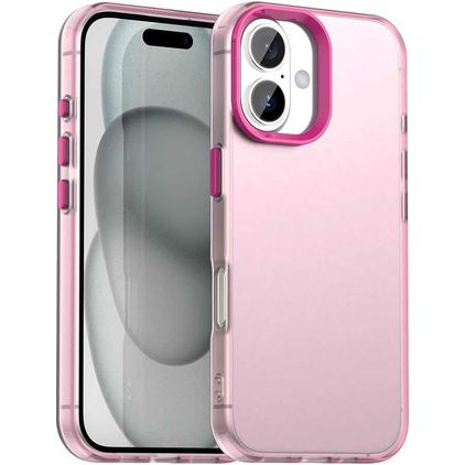 Mobigear Crystal iPhone 18 Hülle Hardcase Backcover - Rot