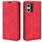 Mobigear Retro Slim OPPO Reno 7 4G Hülle Klapphülle Geldbörse - Rot