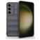 Mobigear Bumpy Samsung Galaxy S24 FE Hülle Flexibles TPU Backcover - Grau