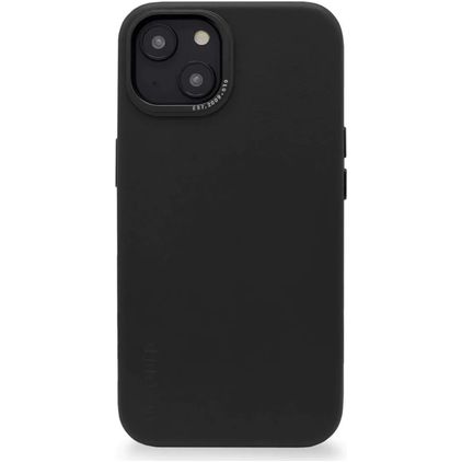 Decoded iPhone 14 Plus MagSafe Hülle Echtes Leder Backcover Stoßfest - Schwarz