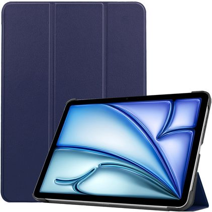 Mobigear Tri-Fold iPad Air 13 Zoll (2025) Hülle Klapphülle - Dunkelblau