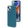 Mobiparts iPhone 14 Silikon Hülle Backcover - Blueberry Blue