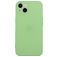 Mobigear Colors iPhone 15 Plus Hülle Flexibles TPU Backcover - Grün