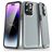 Mobigear Slim Armor iPhone 15 Pro Max Hülle Hardcase Backcover Stoßfest - Grau