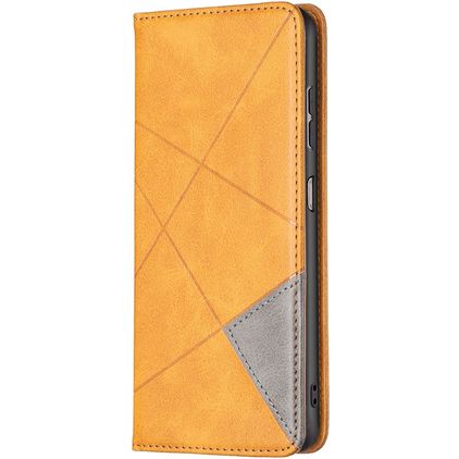 Mobigear Rhombus Slim Nokia G21 Hülle Klapphülle - Cognac