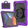 Mobigear RingGuard iPad 9 (2021) Hülle Kunststoff,Silikon Backcover + Ständer - Lila