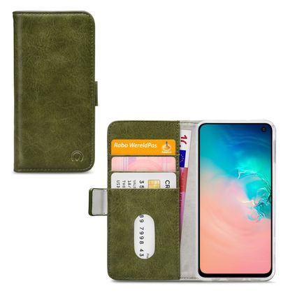 Mobilize Elite Gelly Samsung Galaxy S10e Hülle Klapphülle - Grün