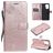 Mobigear Butterfly OPPO A94 5G Hülle Klapphülle Geldbörse - Roségold