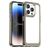 Mobigear Crystal iPhone 15 Pro Max Hardcase Backcover - Transparent / Grau