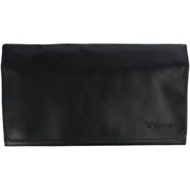 Valenta Faraday Wallet Echtes Leder Einschubhülle (max 17 cm x 8 cm) - Einschubhülle - Handytasche - Schwarz