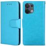 Mobigear Wallet OPPO Reno 8 5G Hülle Klapphülle Geldbörse - Blau