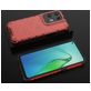 Mobigear Honeycomb OPPO Reno 8 Pro 5G Hülle Hardcase Backcover Stoßfest - Rot