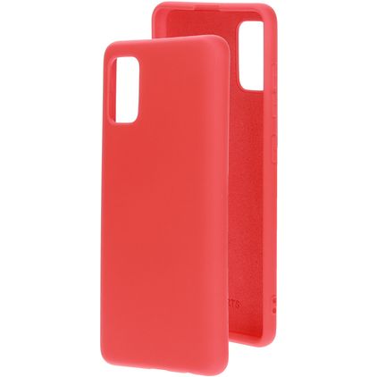 Mobiparts Samsung Galaxy A41 Silikon Hülle Backcover - Scarlet Red