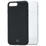 Mobilize Solid iPhone 7 Plus Silikon Hülle Backcover - Schwarz