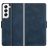 Mobigear Slim Magnet Samsung Galaxy S22 Hülle Klapphülle Geldbörse - Blau
