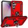 Mobigear Armor Ring Samsung Galaxy S23 FE Hardcase Backcover Shockproof mit Ringhalter - Rot