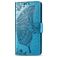 Mobigear Butterfly iPhone 11 Hülle Klapphülle Geldbörse - Blau
