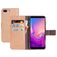 Mobiparts Saffiano Wallet Samsung Galaxy J6 (2018) Klapphülle Portemonnaie - Copper
