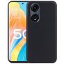 Mobigear Colors OPPO Reno 8T 5G Hülle Flexibles TPU Backcover - Schwarz