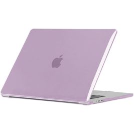 Mobigear Crystal Case MacBook Air 13 Zoll (2022-2026) Hardcase Hülle MacBook Case - Lila - Model A2681 / A3113 / A3240 / A3449