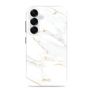 MIO Samsung Galaxy S25 MagSafe Hülle Hardcase Backcover - White Marble