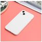 Mobigear Colors iPhone 14 Plus Hülle Flexibles TPU Backcover - Weiß