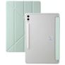 Mobigear Origami Samsung Galaxy Tab S11 Hülle Klapphülle - Grün