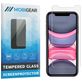 Mobigear iPhone XR Panzerglas Gehärtetes Glas Displayschutz - Hüllenfreundlich (3er Pack)