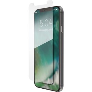 XQISIT Tough iPhone 12 Panzerglas Gehärtetes Glas Displayschutz - Hüllenfreundlich