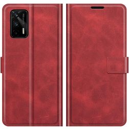 Mobigear Wallet Realme GT Hülle Klapphülle Geldbörse - Rot