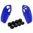 Mobigear Classic Dünn Playstation 5 controller Hülle Flexibles Silikon - Blau