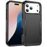 Mobigear Ultra Tough iPhone 17 Pro Max Hülle Hardcase Backcover Stoßfest - Schwarz
