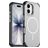 Mobigear Airbag Shockproof iPhone 17 MagSafe Hardcase Backcover - Silber