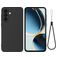 Mobigear Rubber Touch Samsung Galaxy A57 Silikon Hülle Backcover - Schwarz