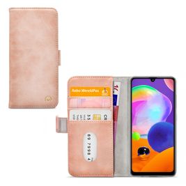 Mobilize Elite Gelly Samsung Galaxy A31 Hülle Klapphülle - Soft Pink
