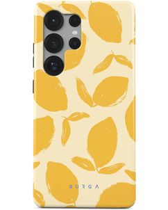 Burga Tough Samsung Galaxy S25 Ultra Hülle Hardcase Backcover Stoßfest - Lemon Tart