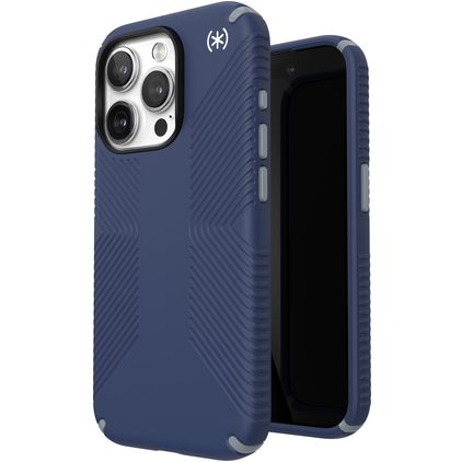 Speck Presidio2 Grip iPhone 15 Pro Hülle Hardcase Backcover Stoßfest - Coastal Blue