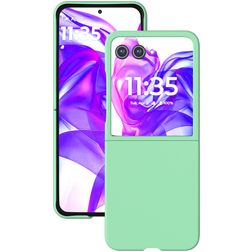 Mobigear Colors Motorola Razr 50 Ultra Hülle Hardcase Backcover - Grün