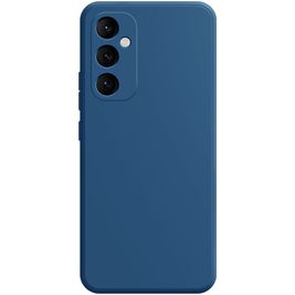 Mobigear Colors Samsung Galaxy A35 Silikon Hülle Backcover - Blau