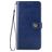Mobigear Snap Button Samsung Galaxy S20 FE Hülle Klapphülle Geldbörse - Blau